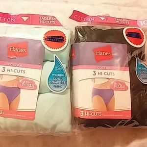 Hanes Hi-Cut Panties